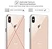 For Apple iPhone Xs MAX Case [VVUP] Slim Clear Full Body Coverage Rugged Case Protection with Transparent Built-in Screen Protector Case Cover 6.5