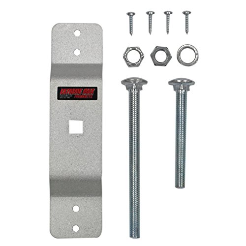 Extreme Max 3005.3732 Universal Easy-Mount Wall Mount Spare Tire Carrier For Enclosed Trailers - Includes Two Bolts Sizes For Custom Fit Compatibility #TOP2