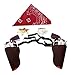 Children's Western Cowboy Toy Set Brown and Chrome Colored Finish, Red Bandana and Silver and Gold Badge 1 of Each Item by Imprints Plus - 7
