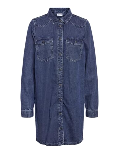 Nmnew Signe L/S Denim Dress Vi002Mb Noos