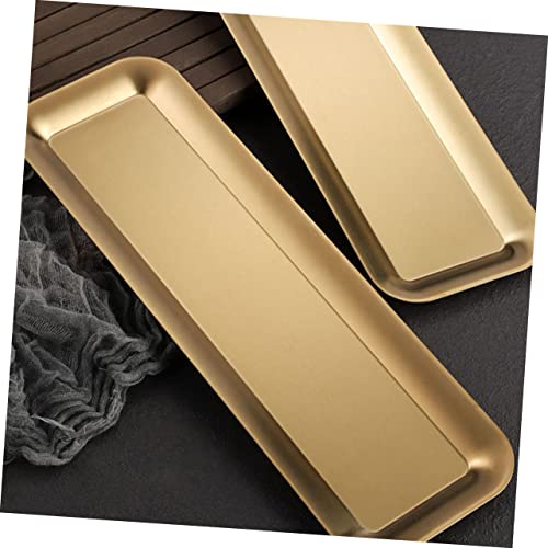 Plato rectangular para sushi acero inoxidable miniatura 6