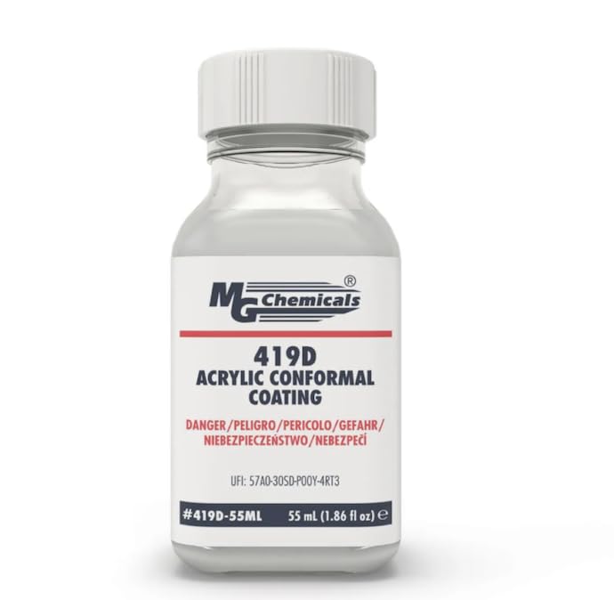 419D-55ML, Chemicals Premium Acrylic Lacquer Conformal Coating