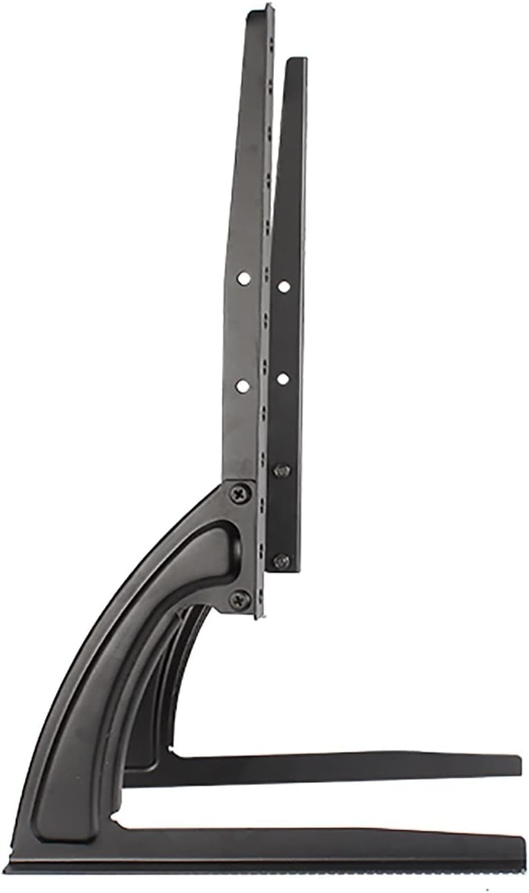 Soporte de TV de altura ajustable, base de TV de escritorio para televisores LCD LED de pantalla plana de 24 a 40 pulgadas, ideal para el hogar u oficina, fácil de instalar, diseño resistente
