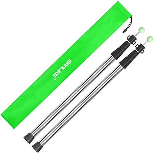 SANLIKE Stainless Steel Telescoping Tarp Poles 34