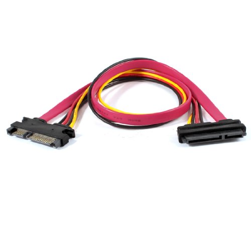 Cable Adaptador SATA 7+15P Macho a Hembra 50 cm