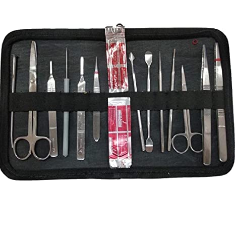 Skybound Premium Quality Advanced Dissection Kit with Stainless Steel Instruments for Medical Students of Anatomy, Biology, Veterinary and Marine Biology - Scalpel blades included (B0B5ZK1SN8) Amazon Price History, Amazon Price Tracker