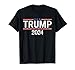Donald Trump pour la présidence 2024 Campagne Trump T-Shirt