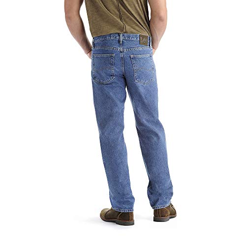Image of Lee Men's Big-Tall Regular Fit Straight Leg Jean, Pepper Stone, 50W x 30L
