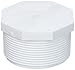 Genova Products 31820 PVC SCH. 40 Threaded Plugs, 2