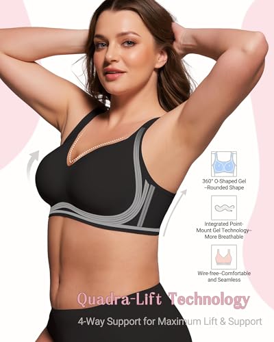 As Fairy Full Coverage Bras for Women No Underwire Supportive Wireless Plus Size Bra Seamless Comfort Bralette - image 2