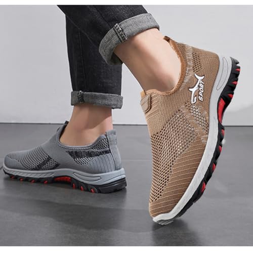 Jarv Cooling Comfort Sneaker, Atlacoast Jarva Men Sneakers, Breathable Soft Bottom Anti-Slip Slip On Walking Shoes for Men4