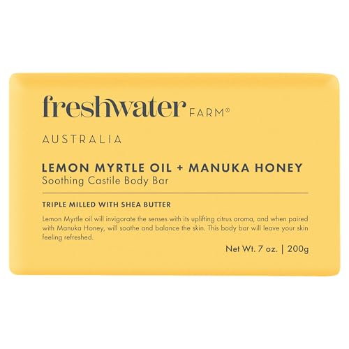 Lemon Myrtle Oil + Manuka Honey Body Bar