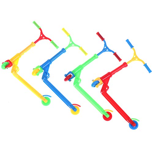 Bonbela 4PCS Mini Finger Toy Finger Skateboards