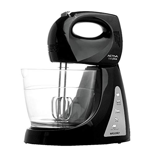 Batedeira Mallory Activa Duo Plus Preta - 127V