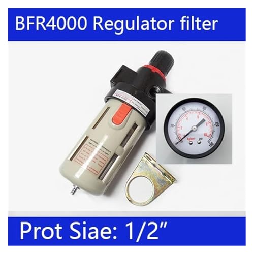 Unité de traitement de source pneumatique avec double cadran Psi kgf cm2