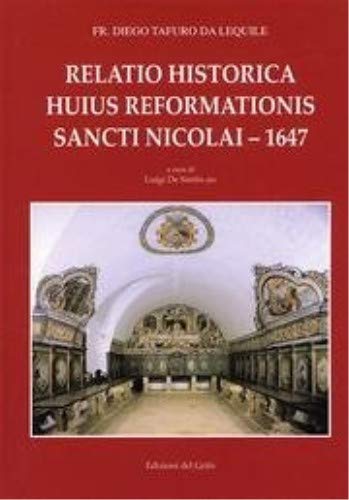 Relatio historica hius reformatio nis sancti