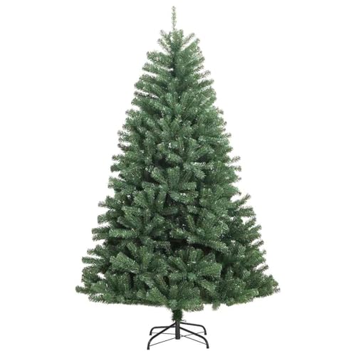 Árbol de Navidad artificial de PVC con iluminación LED de 180 cm Gecheer 6
