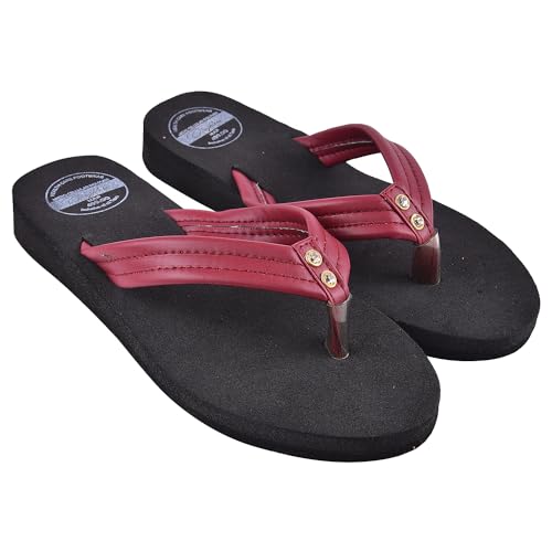 Image of Daughters 2015 Soft comfortable and stylish flip flop slippers for Women in exciting colors |Lightweight | Anti Skid | Daily Use Chappal | Women's Ortho slippers