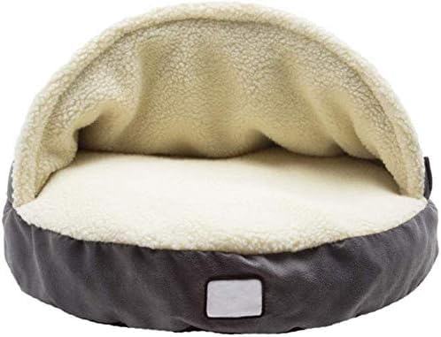 Deluxe Dog Bed Cave,Cuddly Winter Warm Pet Nest,Large/Big Dog Sleeping Bag,Detachable Kennel Pad House,Puppy/Kitten/Rabbit/Cat Snuggle Sack