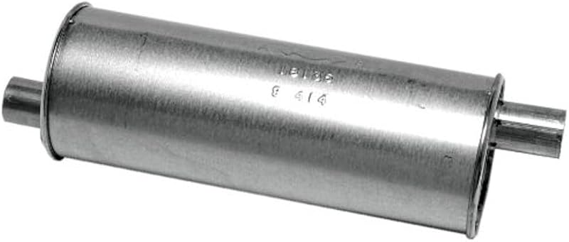 Silencioso de escapamento universal Walker SoundFX 18135 para Toyota 4Runner e Pickup – entrada e saída 1,75 pol. (4,45 cm) – 1 unidade