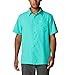 Columbia Slack Tide Camp Chemise pour homme, turquoise électrique, taille 2X forte