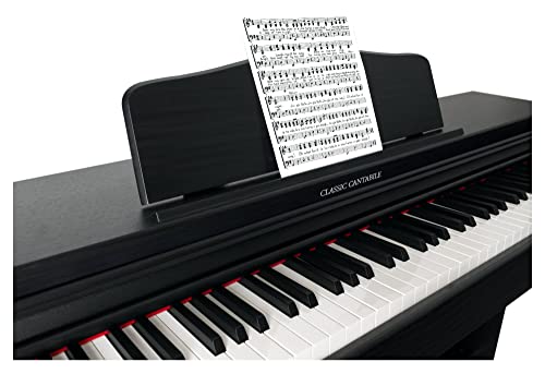 Classic Cantabile DP-230 Piano Numérique – 88 touches clavier à mécanique à marteaux – Clavier électronique avec USB… - Les Beatles, Paul McCartney, John Lennon, RIngo Starr, George Harrison Classic Cantabile DP-230 Piano Numérique - 88 touches clavier à mécanique à marteaux - Clavier électronique avec USB… – Image 6