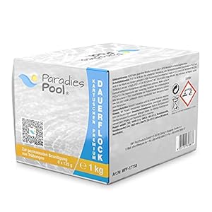 Paradies Pool Trübungsentfernung Dauerflock 1kg
