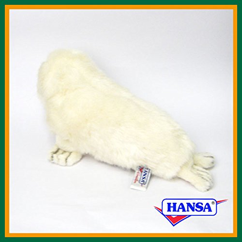 Amazon.co.jp: HANSA ハンサ ぬいぐるみ 3767 白アザラシ 29 WHITE