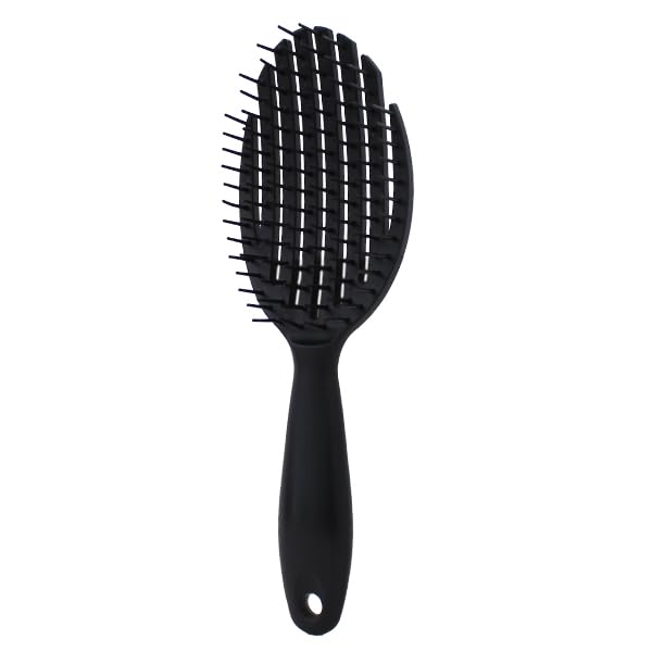 GLGLCurl Defining Vented Brush. Curly Hair Styling Brush, Round Top Balls, Fast Hair Drying for Women. Made in Korea