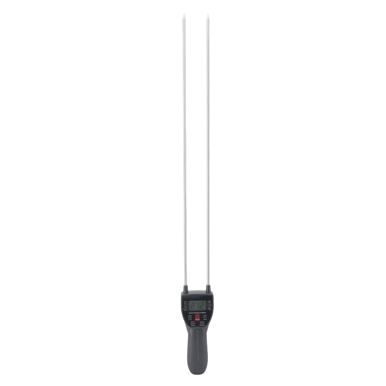 Probador de Humedad de Heno de 600 Mm, Medidor de Humedad de Grano Portátil con Sonda, Analizador Digital para Monitorear y Garantizar una Calidad óptima del Heno