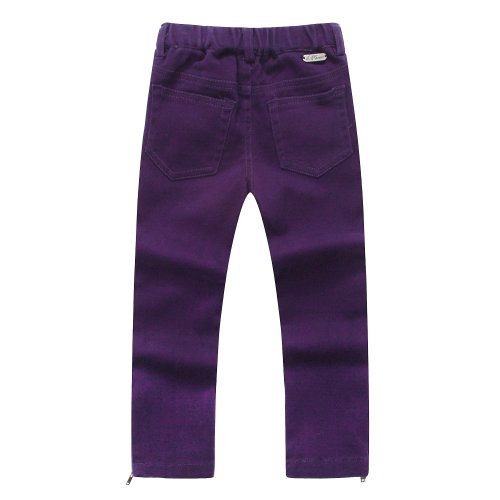 Richie House Little Girls' Bright Colored Denim Pants3