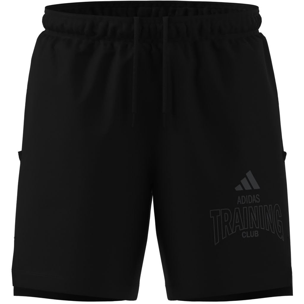 adidas Men's D4T PrimeLift Essentials Workout Grafik Shorts