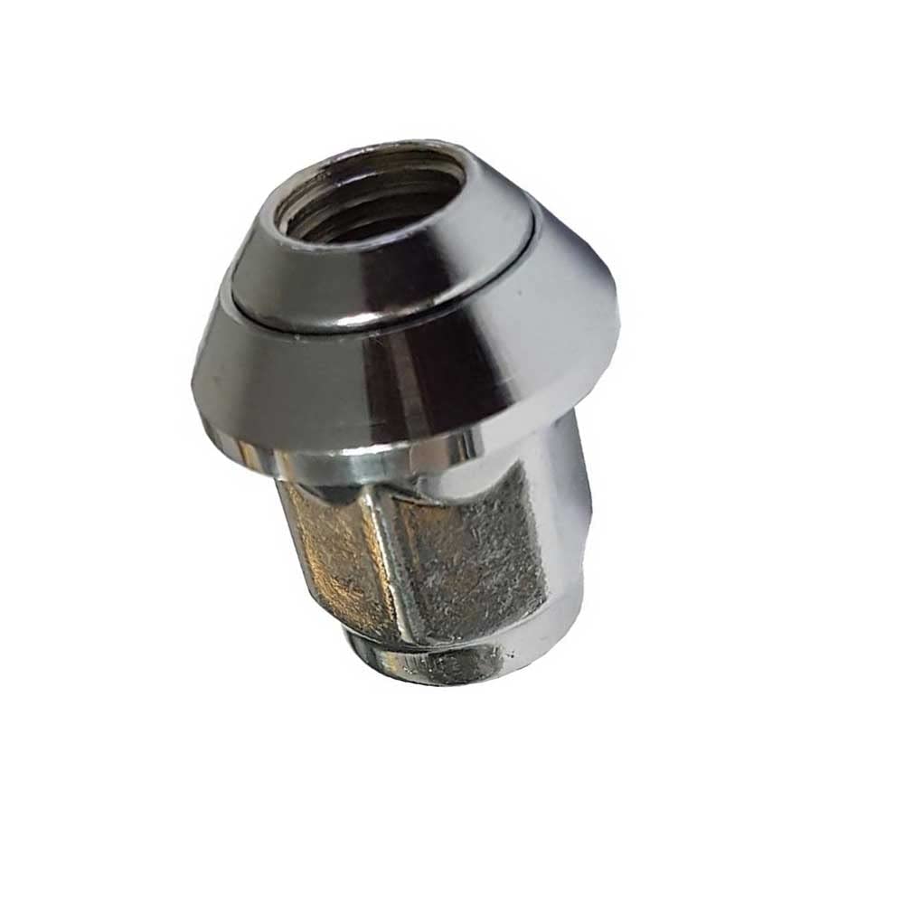 Chrom Felgenmuttern 34 Mm 20x CHROM Radmuttern M12x1,5x34 SW19 Kegelbund 60° Für BMW Klassiker CHROM Muttern