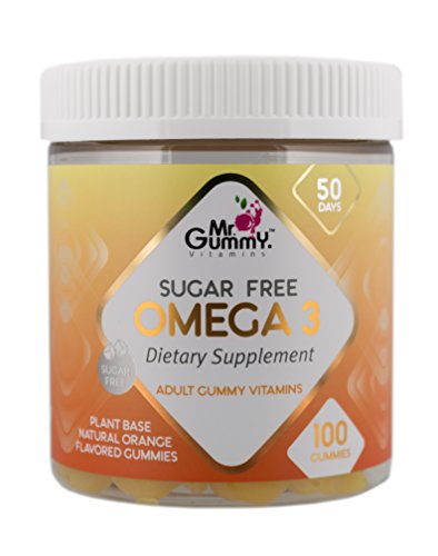 Mr Gummy Vitamins Omega 3 Sugar Free Premium Supplement | Rich in 100%