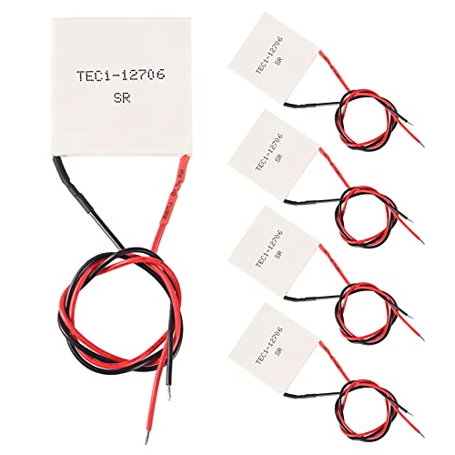 Peltierelement Peltier Element TEC für Kühlen Heizen TEC1-12706 Thermoelectric, 12V 60W,5 Stück