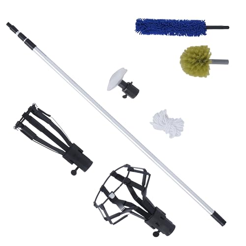 Myoyay Light Bulb Changer For High Ceilings Duster Kits With Extension Pole Removel Bulb Changer Kit Cleaning Tools For Household cover