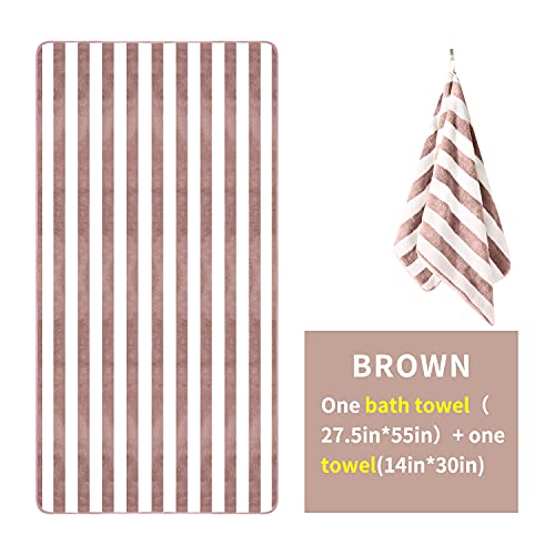 Olester Microfiber Bath Towels 4 Colors For Shower Pool Beach Bathroom Super Absorbent,Soft,Quick Dry,Lightweight,Plush #TOP5