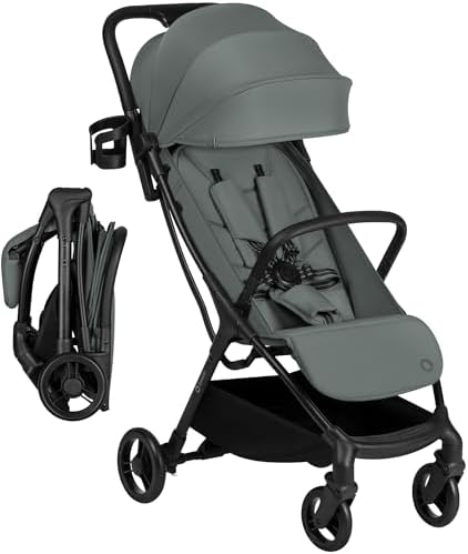 Lionelo Agia Lightweight Pushchair, Compact Folding with One Hand...