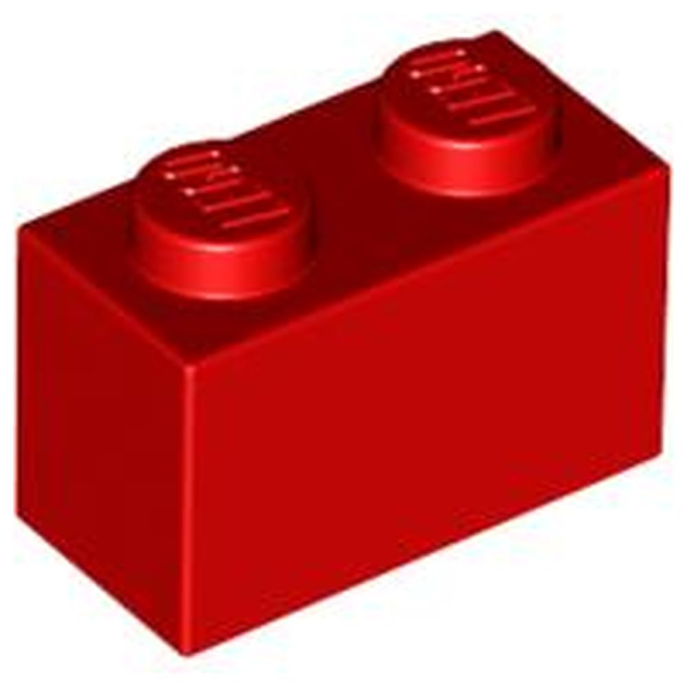 LEGO Building Block 1x2, Part 3004, Part 3004, Choose Your Colour (Red, 10, Bricks) — image 1