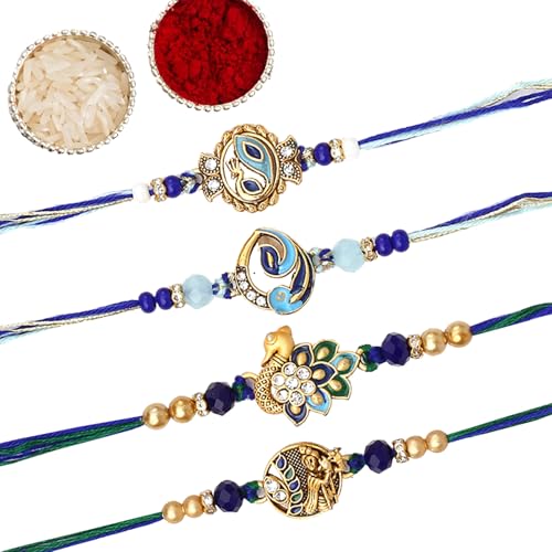 Image of The Purple Tree Rakhis For Brother, Rakhis for bhai, Rakshabandhan Gift, Rakhi Gift, Best Rakhi For Brothers
