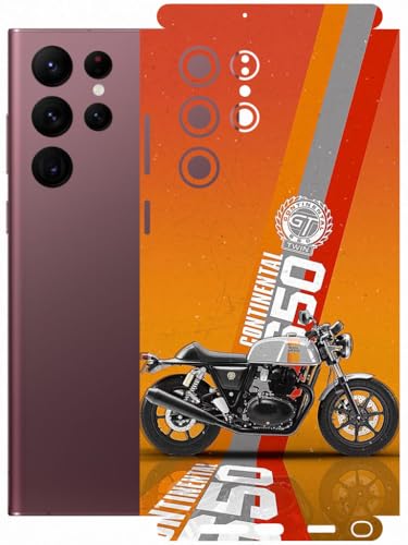 Image of AtOdds - Full Body Back Screen Guard Protector Film - Lamination Wrap Skin Sticker Compatible with Samsung Galaxy S22 Ultra | Scratchproof Matte Finish (Bullet)