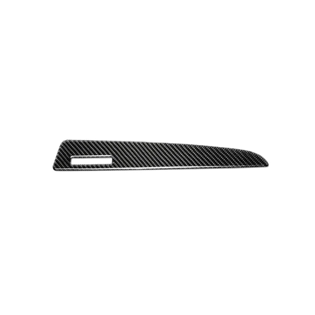 Luokeke Rhd Car Interior Mouldings Car Interior Carbon Fiber Dashboard Trim Cover Copilot Dashboard Panel Auto Sticker Fit Use For Audi Q5 8R 2010-2018 Sq5 8R Interior Mouldings(Rhd)