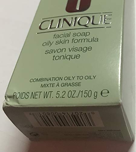 Clinique-Facial-Soap-Oily-Skin-Formula-5-Ounce Clinique Facial Soap, Oily Skin Formula, 5 Ounce