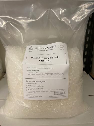 Sodium Thiosulfate Pentahydrate - high Puirty 99% - Made in USA - Weight 10lb