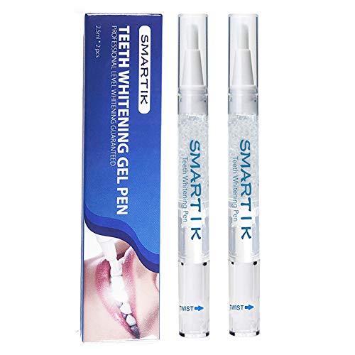 SMARTYK Mint Flavor Teeth Whitening Kit, 2 Packs 30+ Use, Dentist Treatment at