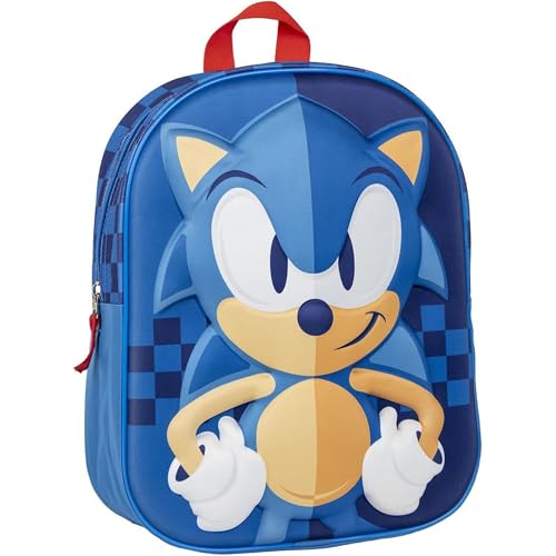 CERDÁ LIFE'S LITTLE MOMENTS, Sac à dos Sonic pour enfant Unisex Kids, BLUE, Regular
