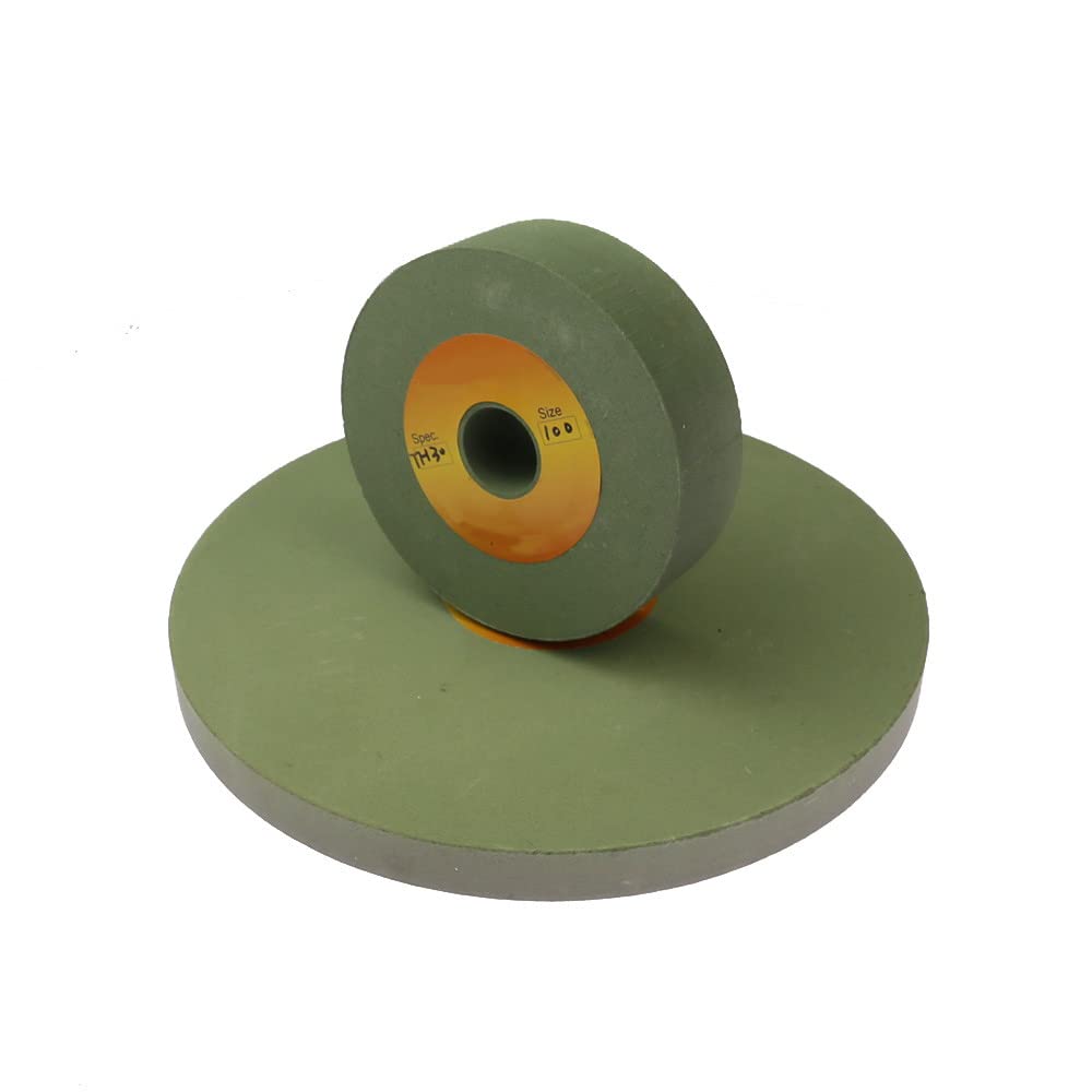 1 pezzo 100/150/200mm Mola per lucidatura del vetro Macinatura fine Strumento per smerigliatrice da banco per finitura finale, TH 15mm, OD 150mm