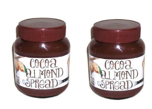Trader Joe's Cocoa Almond Spread Delicious Blend of Almond Butter & Cocoa - Excellent on Toast , Pancakes & Waffles - Two Pack by Trader Joe's [Foods]