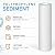 Sediment Water Filter Cartridge by Ronaqua 10"x 2.5", Four Layers of Filtration, Removes Sand, Dirt, Silt, Rust, made from Polypropylene (2 Pack, 1 Micron)