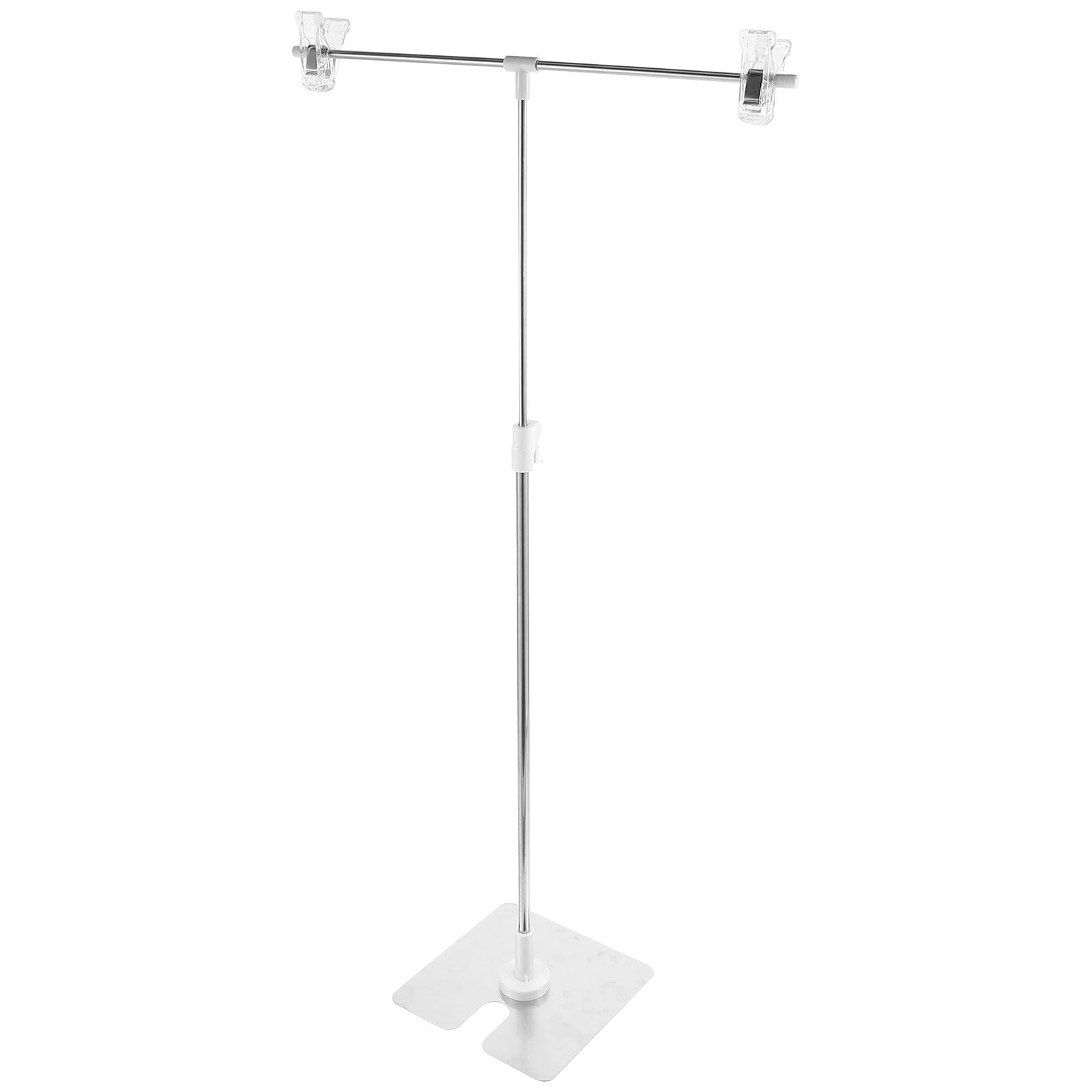 Soporte para Fondo Fotográfico de Mesa Ajustable de Acero Inoxidable